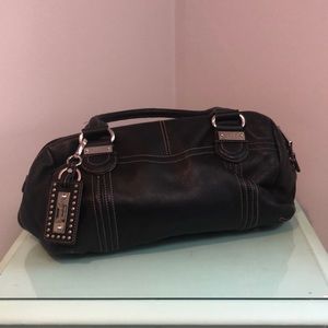 Tignanello Black Leather handbag